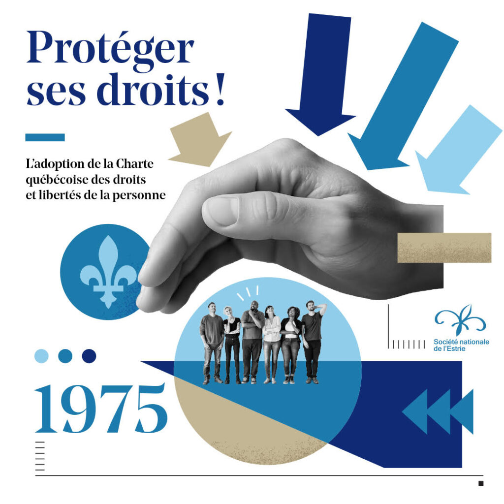 Avant l’adoption de la Charte, la protection des droits et libertés au Québec reposait principalement sur le Code civil, qui n’offrait pas de garanties explicites en matière de droits fondamentaux. L’idée d’une charte est née d’un important travail de mobilisation de la société civile, notamment de la Ligue des droits de l’Homme et d’intellectuels tels que Jacques-Yvan Morin. Inspirée par la Déclaration universelle des droits de l’homme, la Charte québécoise a également influencé les rédacteurs de la Charte canadienne des droits et libertés de 1982.