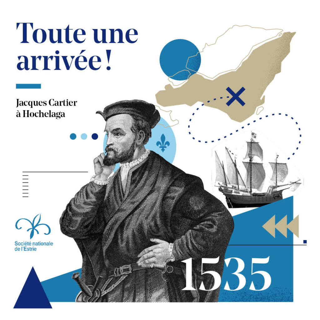Lors de son deuxième voyage en Nouvelle-France, Jacques Cartier a marqué l’histoire en remontant le fleuve saint-Laurent avec pour mission de découvrir des richesses, notamment de l’or et de trouver un passage vers l’Asie, objectif que plusieurs puissances européennes de l’époque souhaitait atteindre.